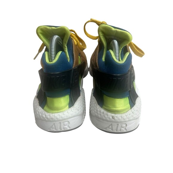2018 Nike Air Huarache Desert Ochre Blue Force Volt 318429-701 Mens Size 10 - Picture 4 of 7